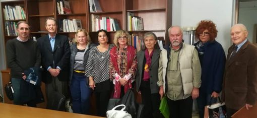Barbara Squillace con i membri del Comitato Barbara Squillace con i membri del Comitato