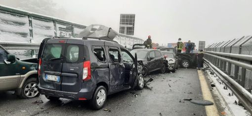 L'incidente avvenuto il 14 febbraio 2021 sulla A32 Torino-Bardonecchia