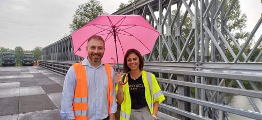 Da sx Jacopo Suppo e Rossana Schillaci Da sx Jacopo Suppo e Rossana Schillaci