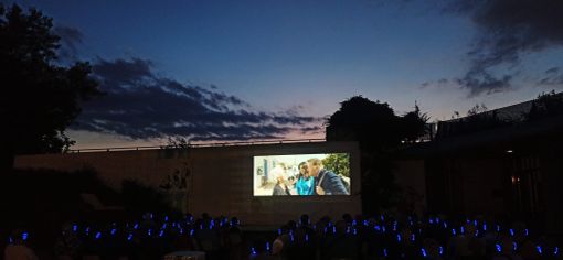 Una immagine del Cine Night alla Casa nel Parco Una immagine del Cine Night alla Casa nel Parco