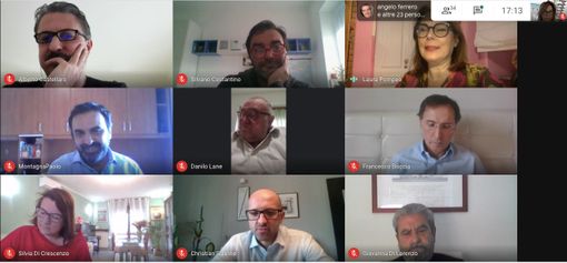 videoconferenza pd moncalieri con Francesco Boccia