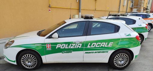 auto polizia locale chieri