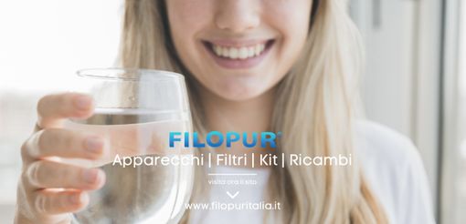 Bere acqua pulita e sicura dal rubinetto di casa? Con Filopur è semplicissimo