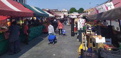 Rotoli di carta igienica sui banchi: domani la protesta del mercato della Crocetta Rotoli di carta igienica sui banchi: domani la protesta del mercato della Crocetta