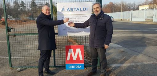 Collegno parte con la metropolitana: consegnata l'area alla ditta appaltatrice