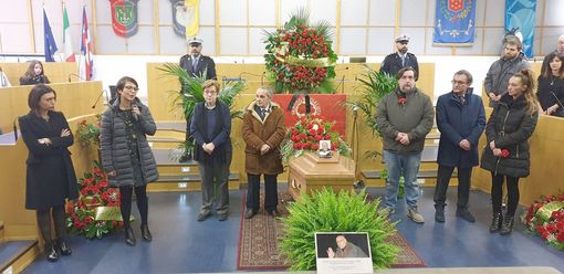 L'intervento del sindaco Elena Piastra