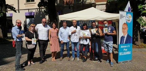 Elezioni a Moncalieri, proseguono gli incontri del candidato del centrodestra Pier Bellagamba