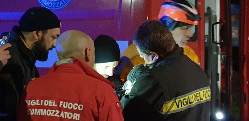 soccorritori vigili del fuoco sommozzatori