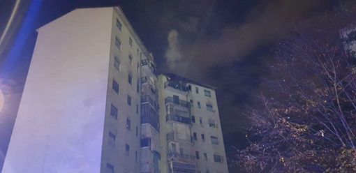 Venaria, scoppia l'incendio all'ottavo piano: i vigili del fuoco salvano il cagnolino intrappolato Venaria, scoppia l'incendio all'ottavo piano: i vigili del fuoco salvano il cagnolino intrappolato