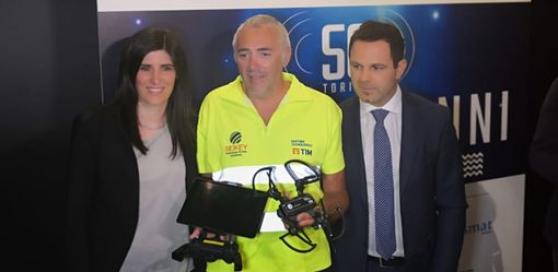 Trecento droni, immagini su schermi d'acqua e musica per San Giovanni 2019 in piazza Vittorio [VIDEO]