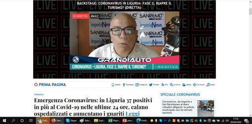 Esempio valorizzazione sull’home page del quotidiano Esempio valorizzazione sull’home page del quotidiano