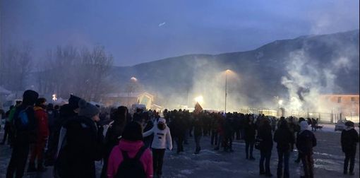 Foto tratta dalla pagina Fb NoTavinfo NoTav Foto tratta dalla pagina Fb NoTavinfo NoTav