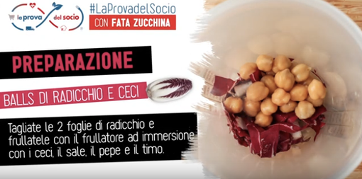 La ricetta del lunedì: oggi prepariamo le "red balls" di radicchio e ceci