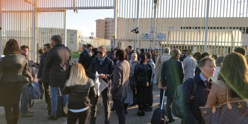 Piazza San Carlo: iniziato a Torino il processo nell'aula bunker del carcere. I familiari di Erika Pioletti non si sono costituiti parte civile (FOTO e VIDEO) Piazza San Carlo: iniziato a Torino il processo nell'aula bunker del carcere. I familiari di Erika Pioletti non si sono costituiti parte civile (FOTO e VIDEO)