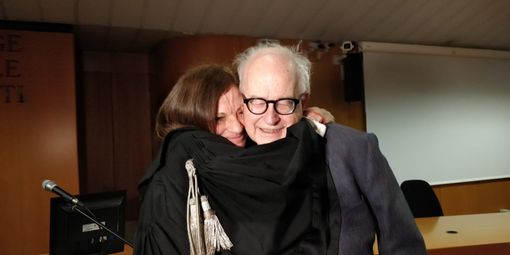 Annamaria Loreto insieme a Marcello Maddalena