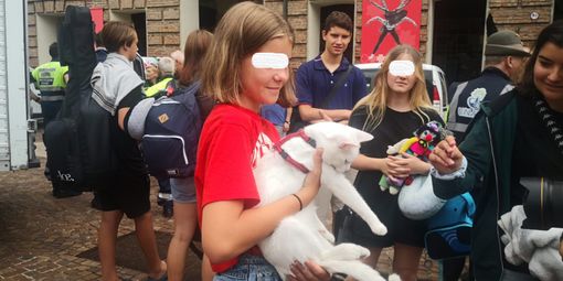 Immagine di archivio di profughi ucraini in arrivo a Torino