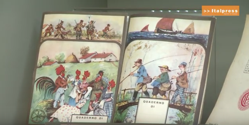 Inaugurazione della mostra “Le copertine magnifiche della cartiera Souchon di Fossano”