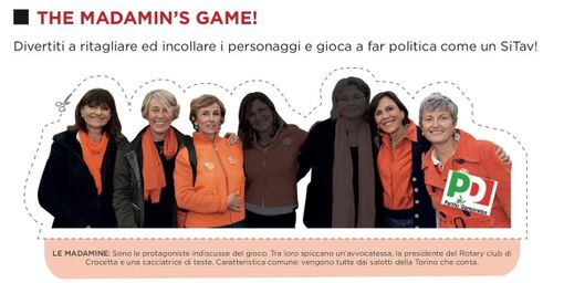 I No Tav lanciano su internet il gioco da tavola "The Madamin's Game" I No Tav lanciano su internet il gioco da tavola "The Madamin's Game"