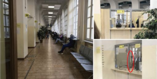 Blitz dello Spresal all'Anagrafe Centrale: chiusa una sala, vetri degli sportelli non a norma e insetti