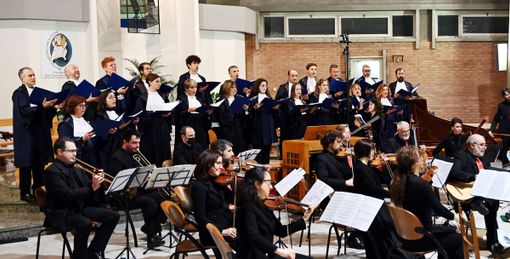 Un'immagine della Corale Universitaria