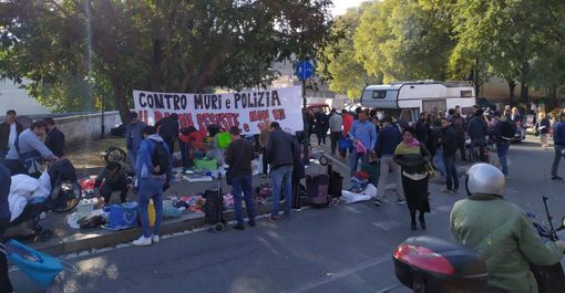 "Il Balon resiste" con un mini-libero scambio al Ponte Carpanini [VIDEO]
