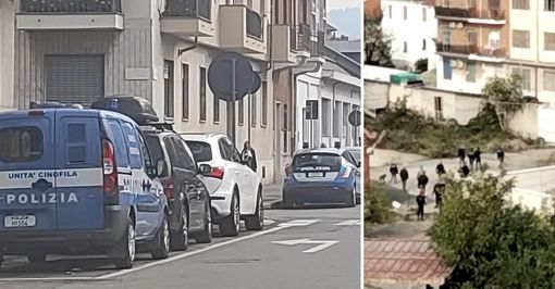 Blitz polizia in via Fossata