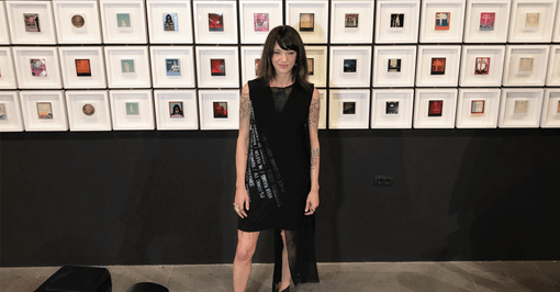 Asia Argento Antologia Analogica: al Museo del Cinema di Torino si racconta con le polaroid (FOTO e VIDEO)