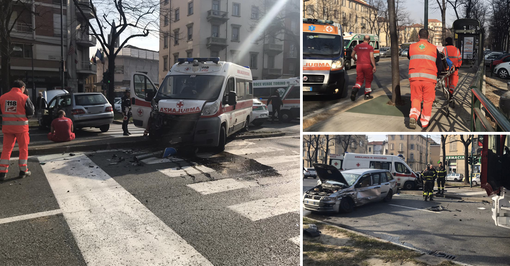 Terribile incidente in corso Lecce, auto si schianta contro ambulanza: 3 feriti [VIDEO e FOTO]