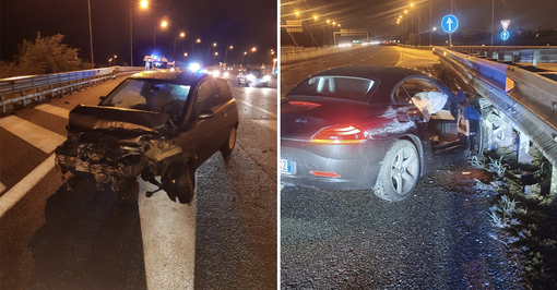 Notte di pioggia nel Torinese, incidenti a raffica: due persone in ospedale e auto distrutte Notte di pioggia nel Torinese, incidenti a raffica: due persone in ospedale e auto distrutte