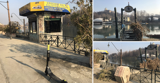 C’erano una volta Valentino e Valentina: il molo dei Murazzi cade a pezzi [FOTO e VIDEO]