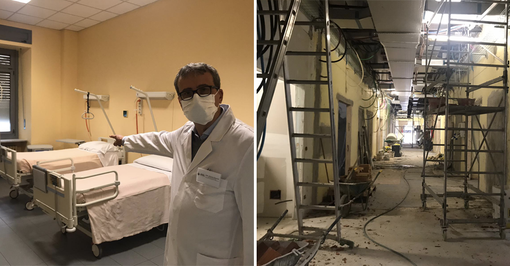 “Qui è un turn-over continuo di pazienti”: viaggio all’interno dell’Oftalmico, Covid-Hospital di Torino  [VIDEO]