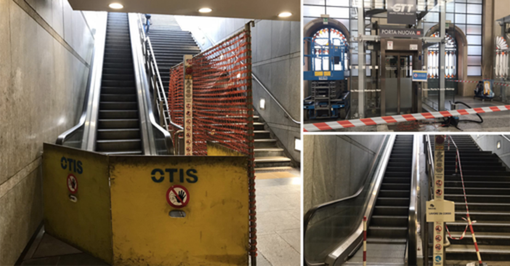 scale rotte metro e locandina scale rotte metro e locandina