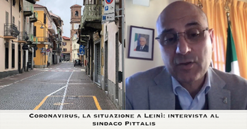 Coronavirus a Leinì, il sindaco Pittalis: &quot;Per l'emergenza Covid-19 risorse ad hoc e assistenza&quot; [VIDEO]