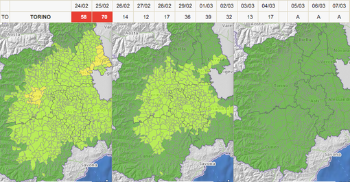 Coronavirus, vento e pioggia: lo smog torinese batte in ritirata. Aria pulita da 10 giorni Coronavirus, vento e pioggia: lo smog torinese batte in ritirata. Aria pulita da 10 giorni
