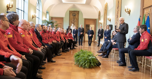 Mattarella incontra il Soccorso Alpino e Speleologico: cerimonia al Quirinale Mattarella incontra il Soccorso Alpino e Speleologico: cerimonia al Quirinale