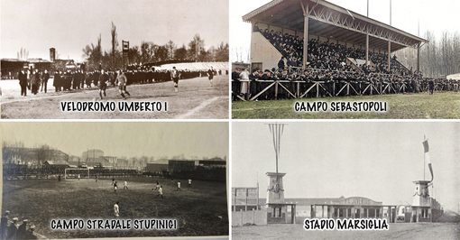 Gli stadi dimenticati di Torino: Velodromo Umberto i, Campo Sebastopoli, Campo Strada Stupinigi e Stadio Marsiglia