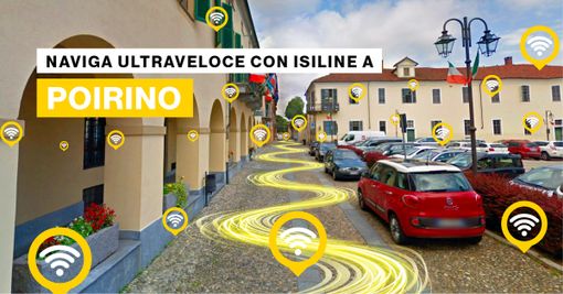 A Poirino si può attivare la fibra ottica con Isiline A Poirino si può attivare la fibra ottica con Isiline