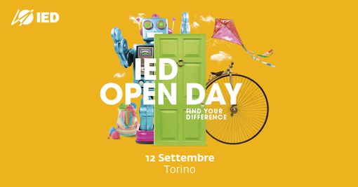Il 12 settembre a Torino l'Open Day dell'Istituto Europeo del Design