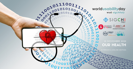 L'Università di Torino sostiene il World Usability Day: tema di quest'anno è "La nostra salute"