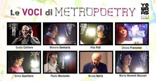 Metro poetry: Neruda e Garcia Lorca fanno compagnia a chi aspetta la metropolitana Metro poetry: Neruda e Garcia Lorca fanno compagnia a chi aspetta la metropolitana