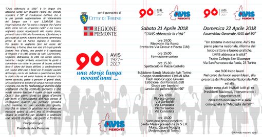 Avis abbraccia la Città Avis abbraccia la Città