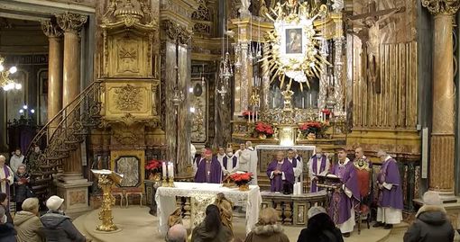 messa per benedetto XVI