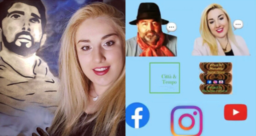 Arte nel web con le dirette live di Fabiana Macaluso in collaborazione con la pagina Facebook Citta&amp;Tempo