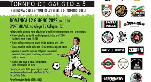 Torneo di calcio a 5, la storia di Tranfolanti e un incontro su Calciopoli: un tris di eventi a tinte bianconere Torneo di calcio a 5, la storia di Tranfolanti e un incontro su Calciopoli: un tris di eventi a tinte bianconere