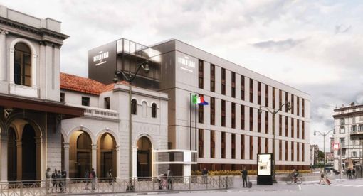 rendering della nuova Piazza XVIII Dicembre rendering della nuova Piazza XVIII Dicembre