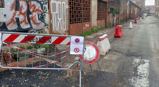Nichelino, dissuasori contro i 'furbetti del parcheggio' in via Moncenisio