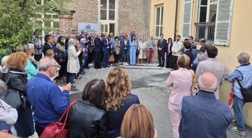 L’inaugurazione di stamattina L’inaugurazione di stamattina