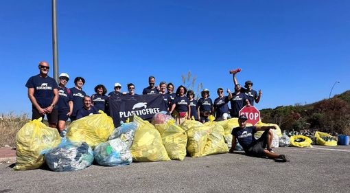 Oltre 11 tonnellate di plastica e rifiuti raccolte in Piemonte dai volontari Plastic Free