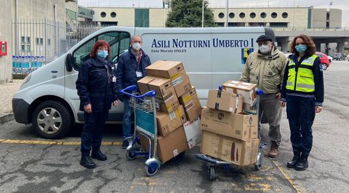 I materiali in beneficenza