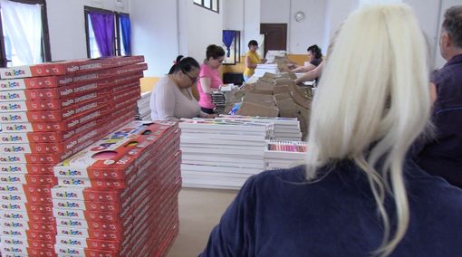 Detenute al lavoro in carcere